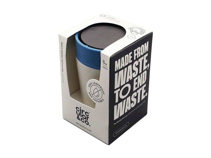 Circular&Co Recycled Coffee Cup 227 ml koffiebeker Circular&Co Recycled Coffee Cup 227 ml koffiebeker