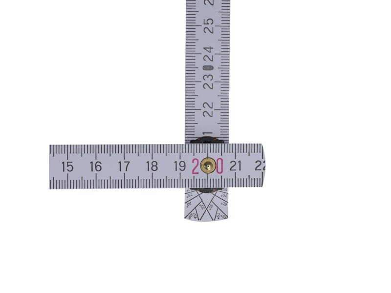 Duimstok hout 2m premium geschilderd