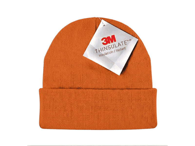 Thinsualte warme wintermutsen, vanaf 25 stuks al leverbaar met uw logo - Borduren -