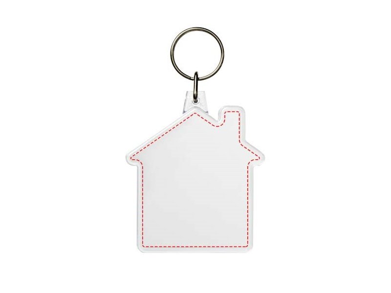 Combo huisvormige sleutelhanger