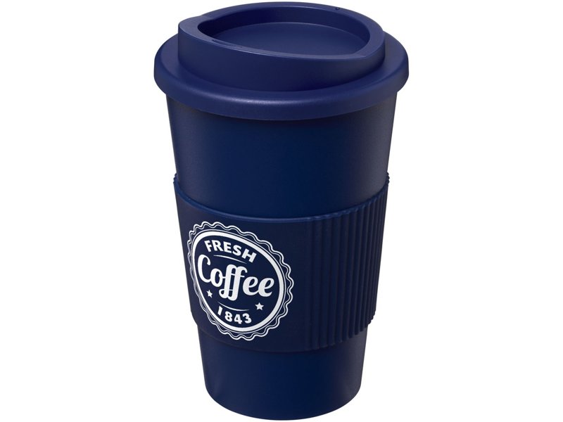 Americano® geïsoleerde beker van 350 ml met handgreep Americano® geïsoleerde beker van 350 ml met handgreep