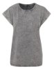 Build Your Brand - Ladies´ Acid Washed Extended Shoulder Tee Build Your Brand - Ladies´ Acid Washed Extended Shoulder Tee