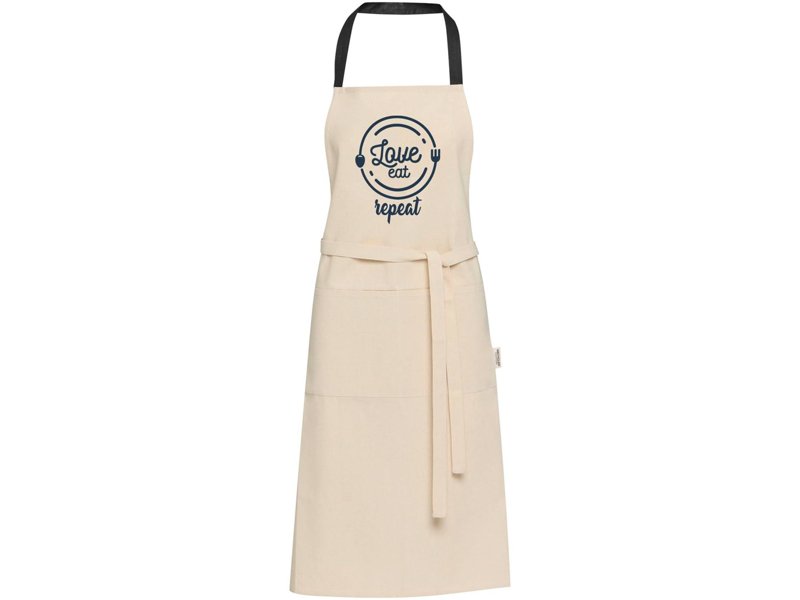 Nia schort van 200 g/m² gerecycled katoen