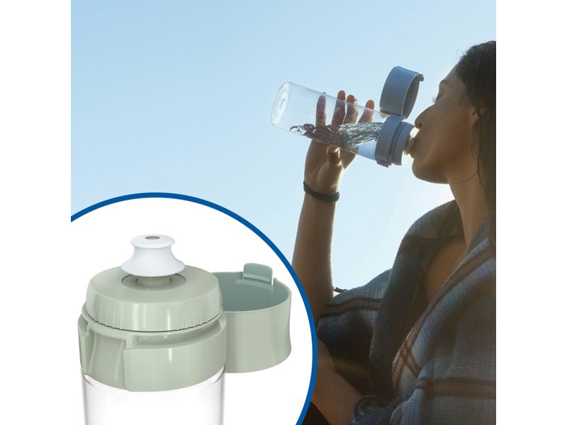 BRITA VITAL waterfilterfles incl. 2 filters 600 ml BRITA VITAL waterfilterfles incl. 2 filters 600 ml