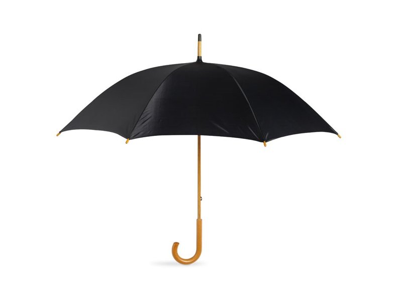Klassieke paraplu met houten handvat