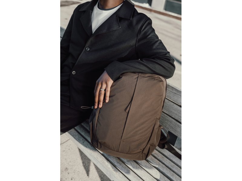 KENTO URBAN RCS recycled nylon 15,6 inch rugzak met voorvak KENTO URBAN RCS recycled nylon 15,6 inch rugzak met voorvak