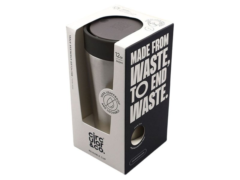 Circular&Co Recycled Stainless Steel Coffee Cup 340 ml
