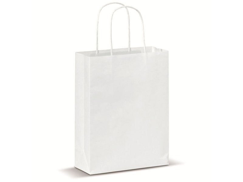 Papieren kraft tas 90g/m² 18x8x22cm