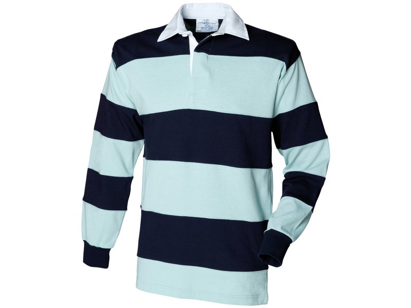 Stripe long sleeve rugby shirt Stripe long sleeve rugby shirt