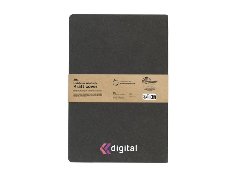 Notebook Washable Kraft Cover A5 notitieboek Notebook Washable Kraft Cover A5 notitieboek
