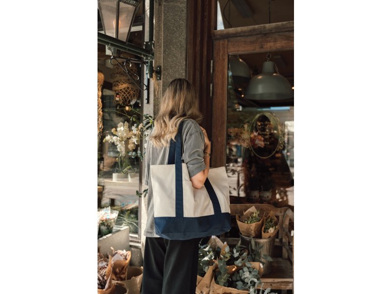 SHOP LOCAL AWARE™ recycled cotton 350gsm Tote bag SHOP LOCAL AWARE™ recycled cotton 350gsm Tote bag