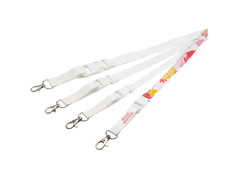 Balta lanyard in kleur (dubbelzijdig) Balta lanyard in kleur (dubbelzijdig)