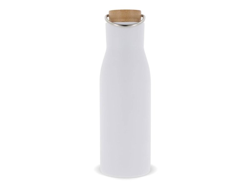 Thermo fles met bamboe deksel 500ml