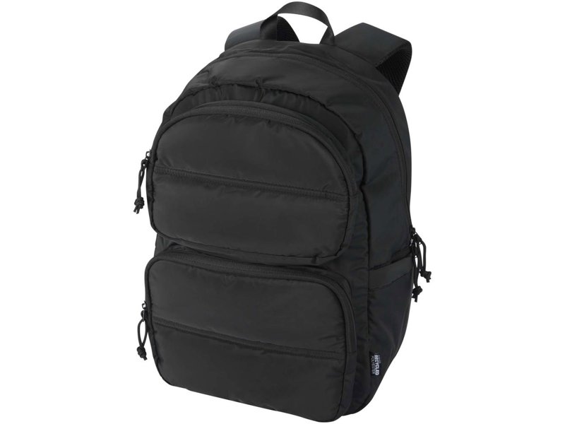 Puffer 15,6" gerecycleerde laptoptas 18L