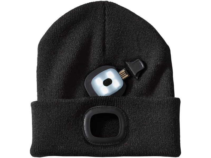 Mighty beanie met LED verlichting