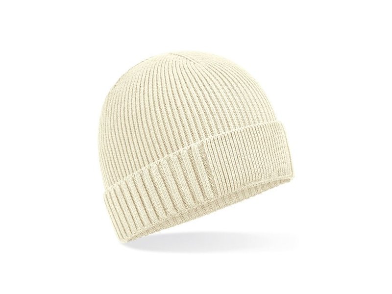 Beechfield - Organic Cotton Engineered Patch Beanie Beechfield - Organic Cotton Engineered Patch Beanie