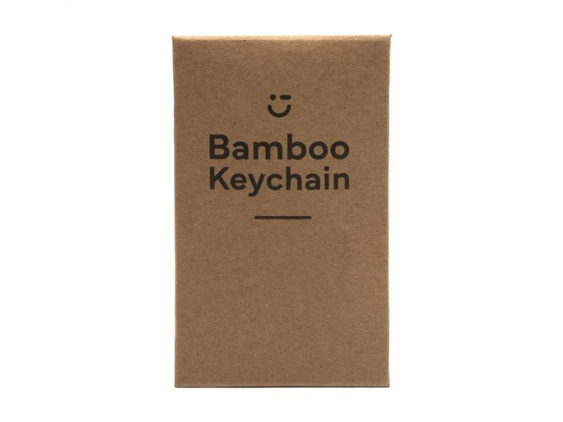 Bamboo Key Circle sleutelhanger