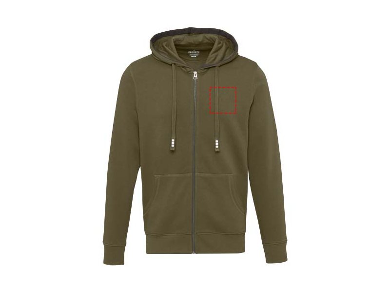 Arora heren hoodie met ritssluiting