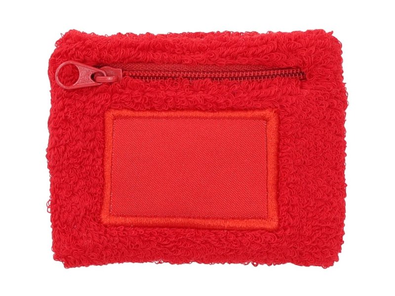 Zweetbandje met rits bedrukken met logo  | TotZiens Promotions