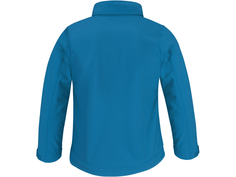 B&C Kids' hooded softshell jacket