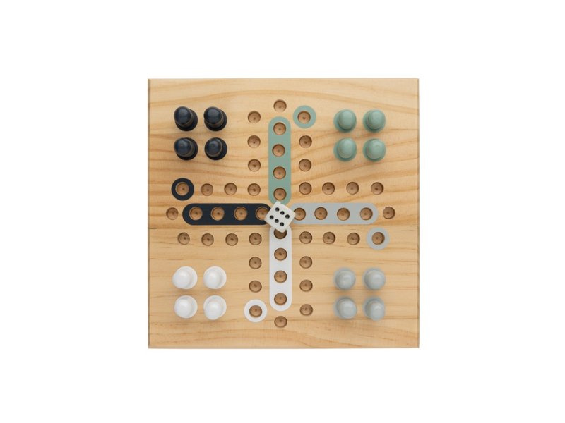 Claire houten mens erger je niet-spel