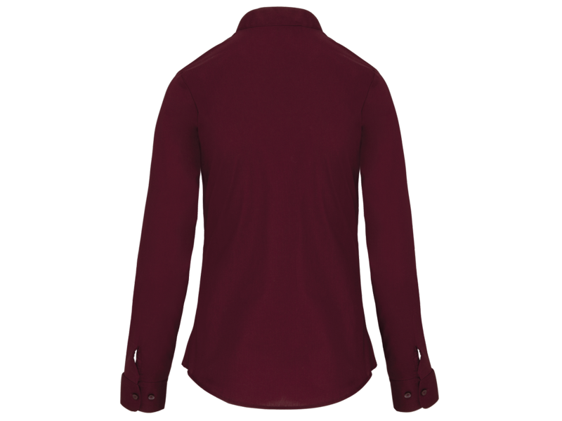 Kariban Damesblouse met "Mao" kraag lange mouwen Kariban Damesblouse met "Mao" kraag lange mouwen