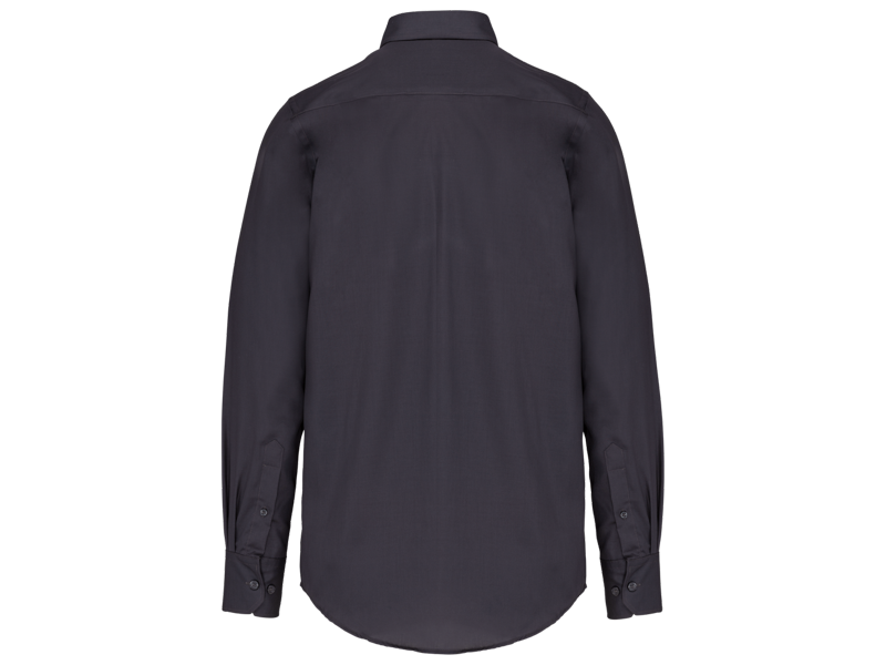 Kariban Heren non-iron overhemd lange mouwen