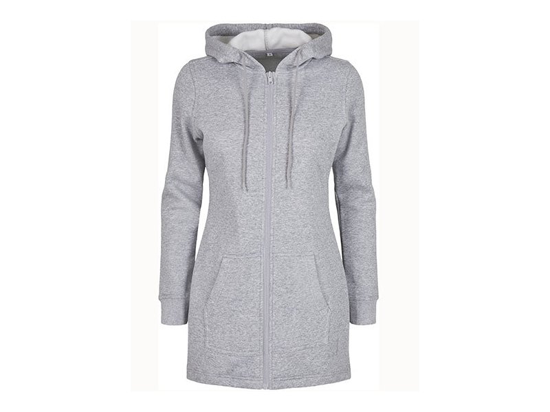 Build your brand women's sweat parka