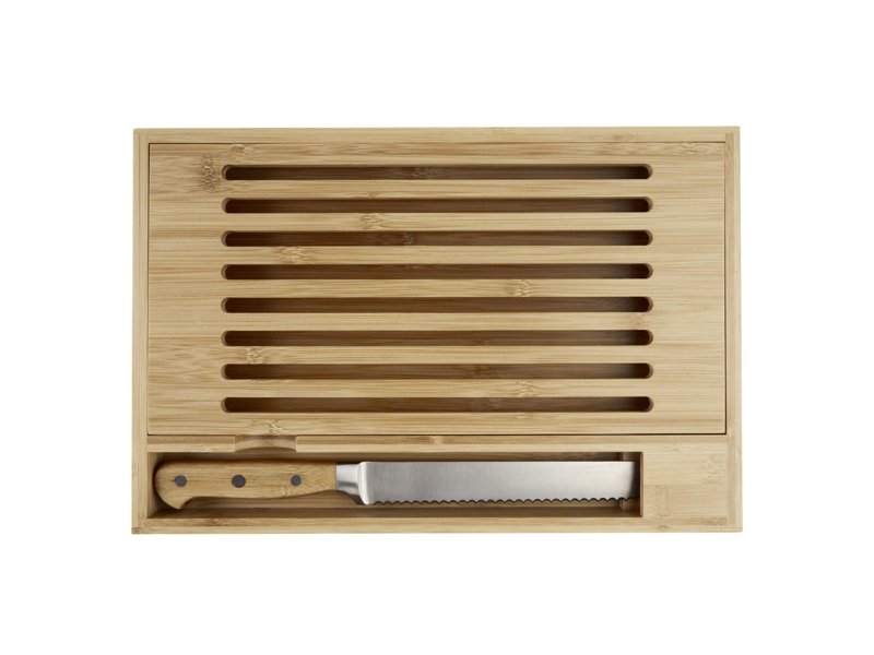 Pao bamboe snijplank met mes Pao bamboe snijplank met mes