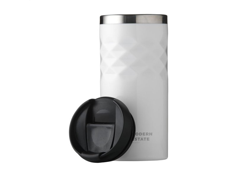 Geometric Mug RCS Recycled Steel 280 ml thermosbeker Geometric Mug RCS Recycled Steel 280 ml thermosbeker