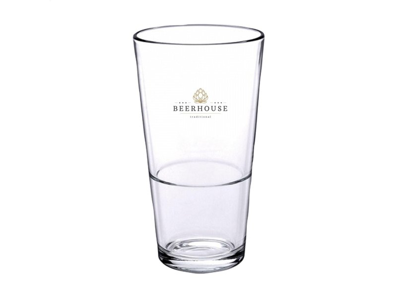 Bierglas Vaasje Stapelbaar 340 ml