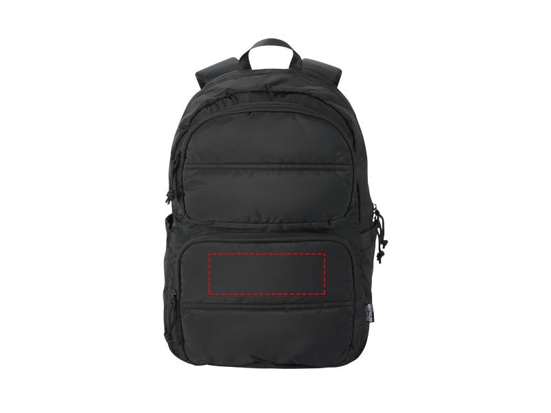 Puffer 15,6" gerecycleerde laptoptas 18L