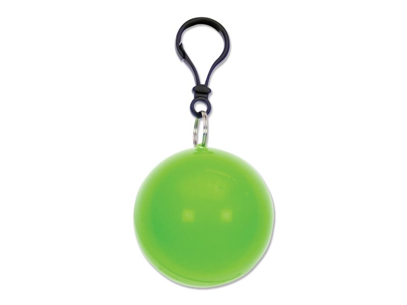 Bal met regenponcho