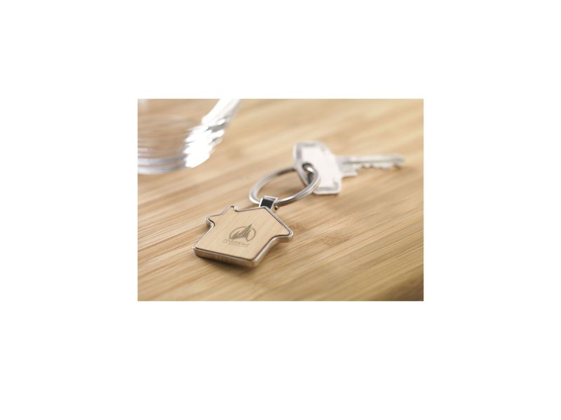 Casa bamboe sleutelhanger
