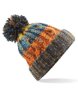 Beechfield - Corkscrew Pom Pom Beanie Beechfield - Corkscrew Pom Pom Beanie