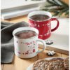 Kerst emaille mok 300ml SEASOMEL