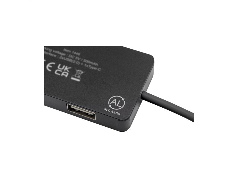 Tecco Recycled Alu USB Hub