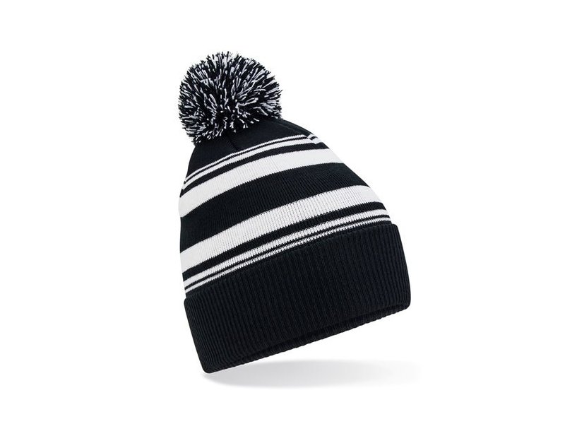 Beechfield - Striped Fan Beanie Beechfield - Striped Fan Beanie
