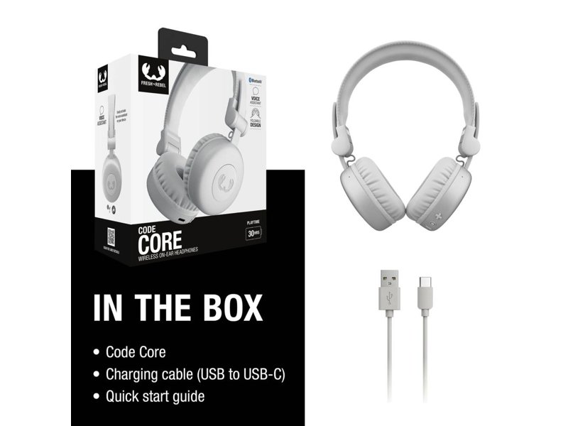 3HP1000 I Fresh 'n Rebel Code Core-Wireless on-ear Headphone 3HP1000 I Fresh 'n Rebel Code Core-Wireless on-ear Headphone