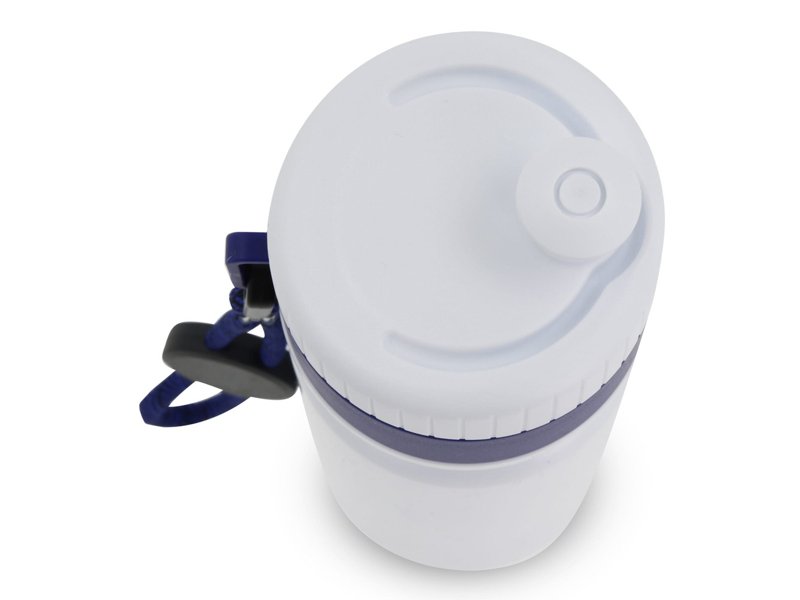Sportfles met rand en koord 750ml Sportfles met rand en koord 750ml
