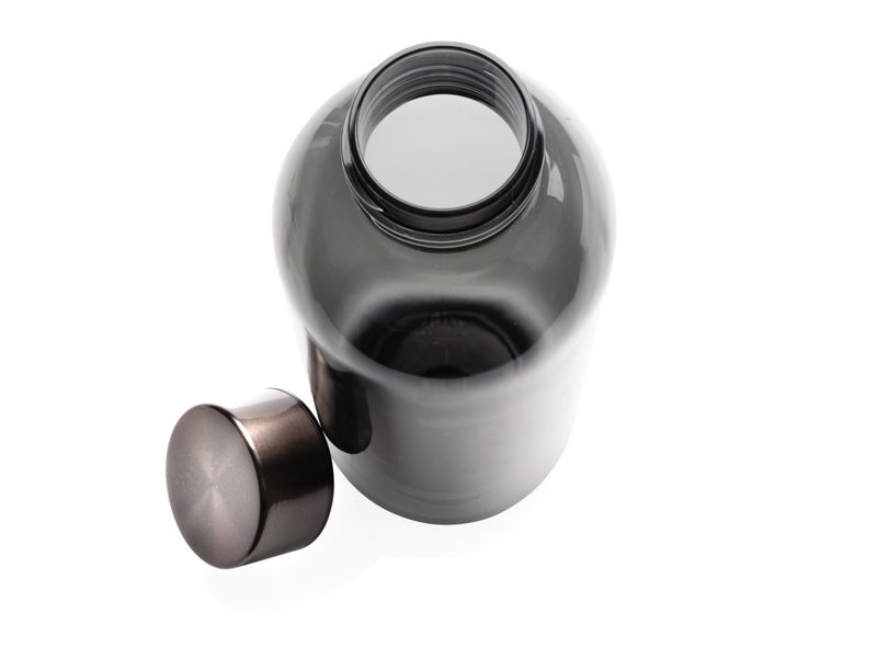 Lekvrije waterfles met metallic dop