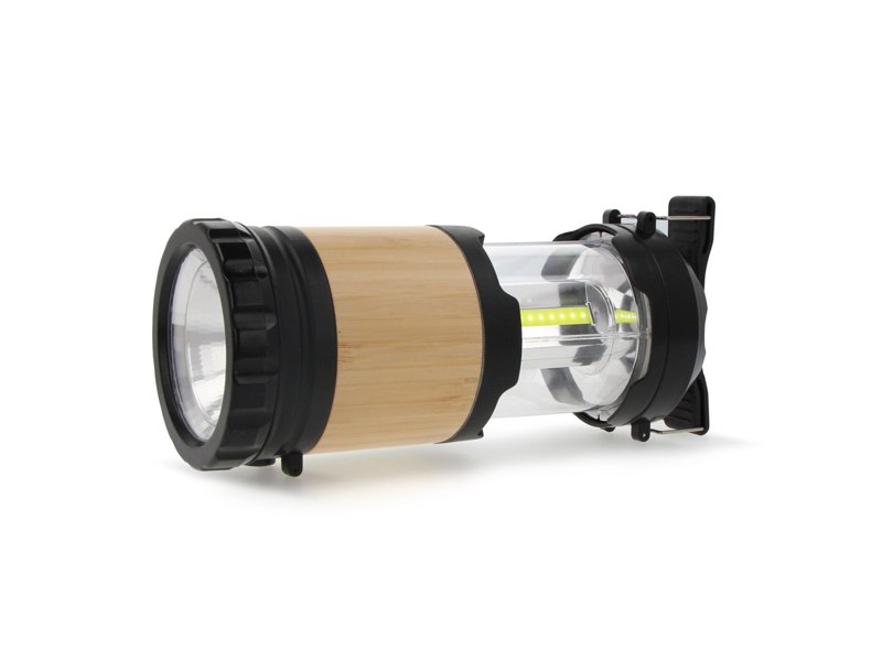 ABS & Bamboe Lamp & Zaklamp