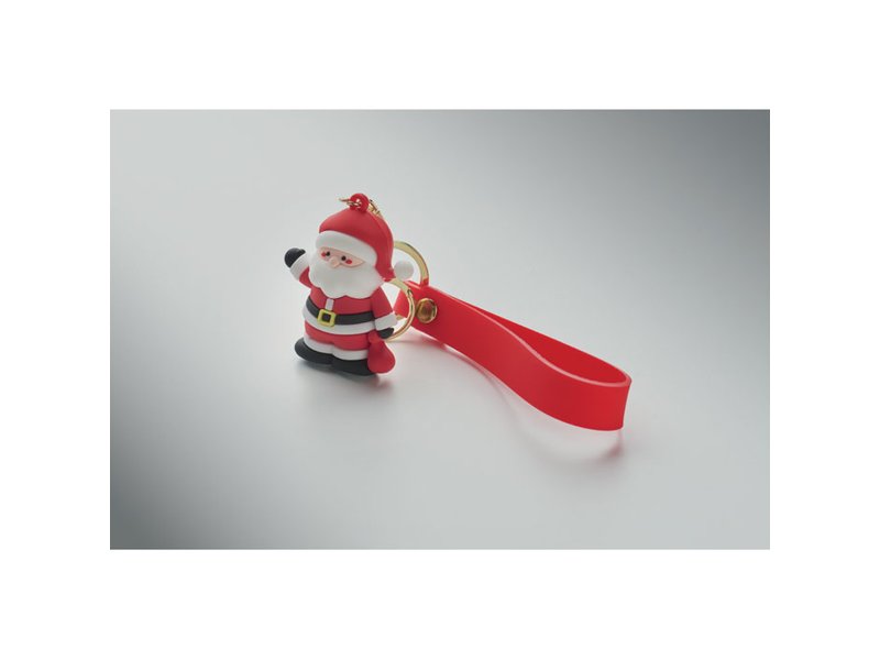 Kerstman sleutelhanger