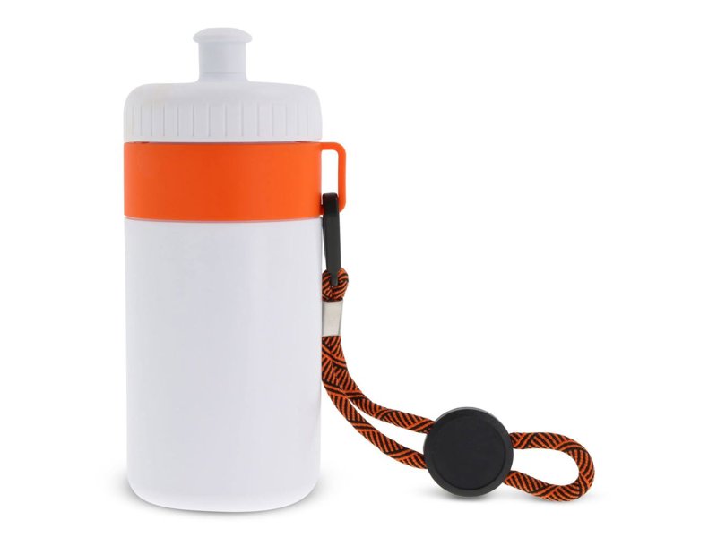 Bidon met rand en koord 500ml