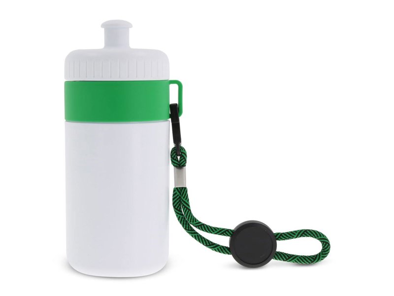 Bidon met rand en koord 500ml