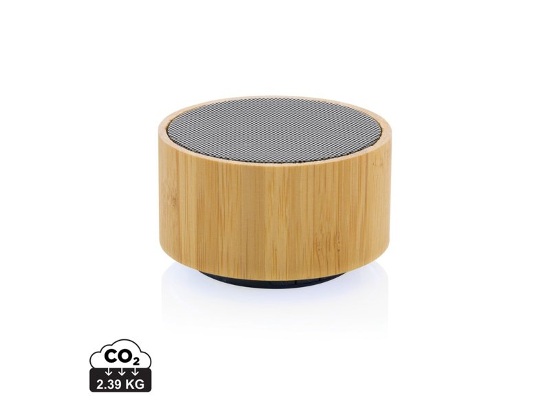 RCS gereycled plastic en bamboe 3W draadloze luidspreker RCS gereycled plastic en bamboe 3W draadloze luidspreker