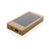 Sunwick 10.000 mAh bamboe solar powerbank