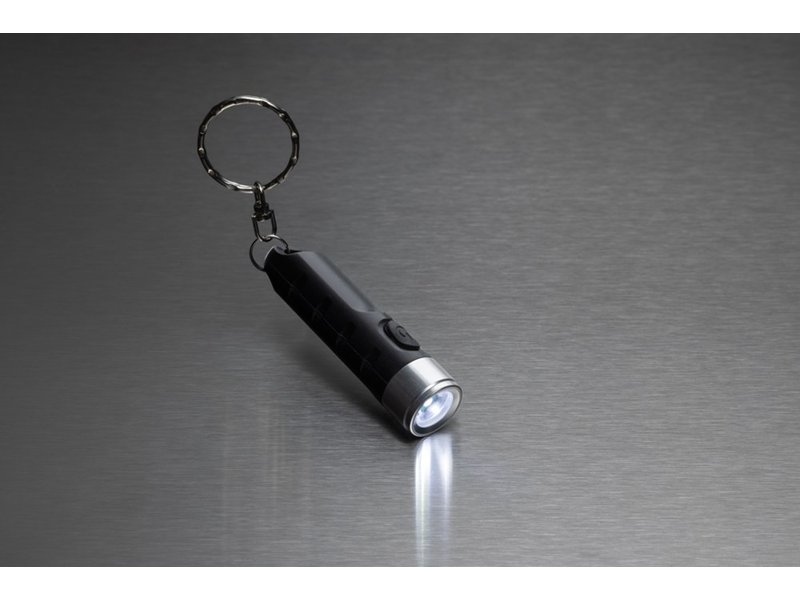 Globix RCS gerecycled plastic USB oplaadbare zaklamp