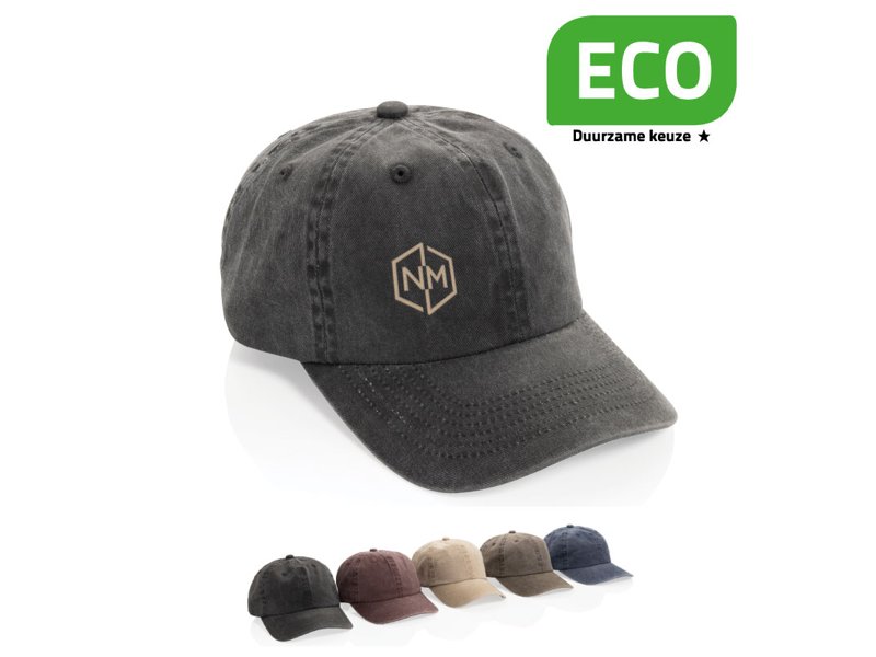 Washed caps borduren Washed caps borduren