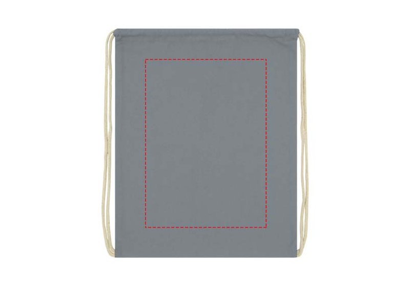Oregon 140 g/m² katoenen rugzak met trekkoordsluiting 5L